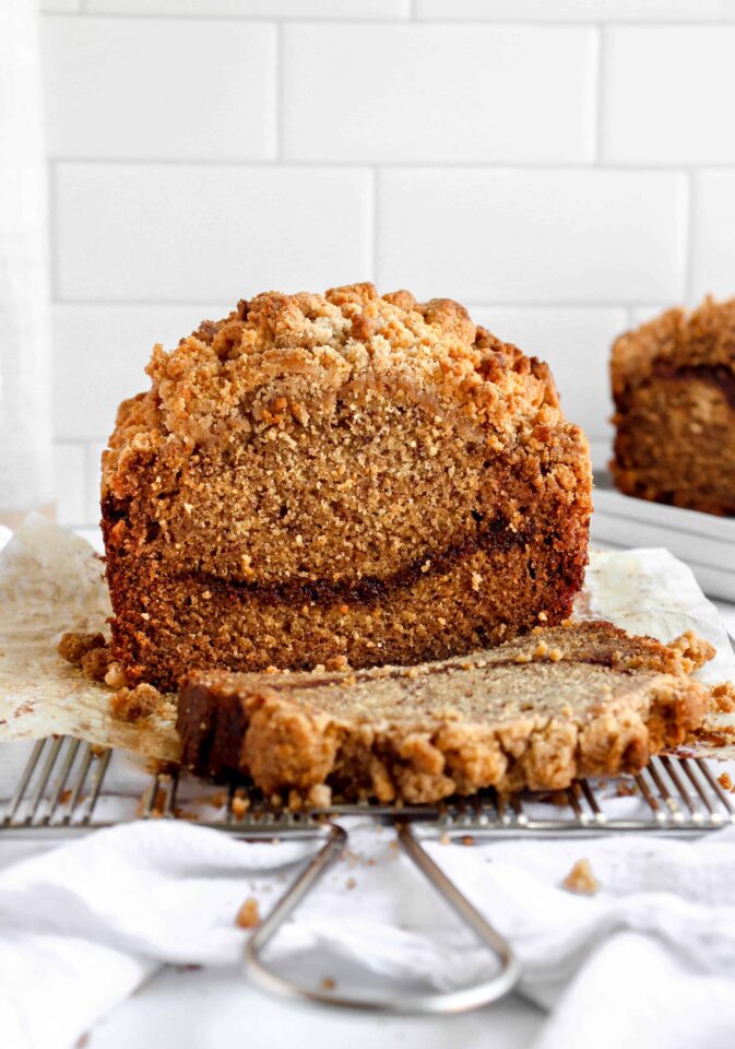 Cinnamon Swirl Banana Bread - My Messy Kitchen